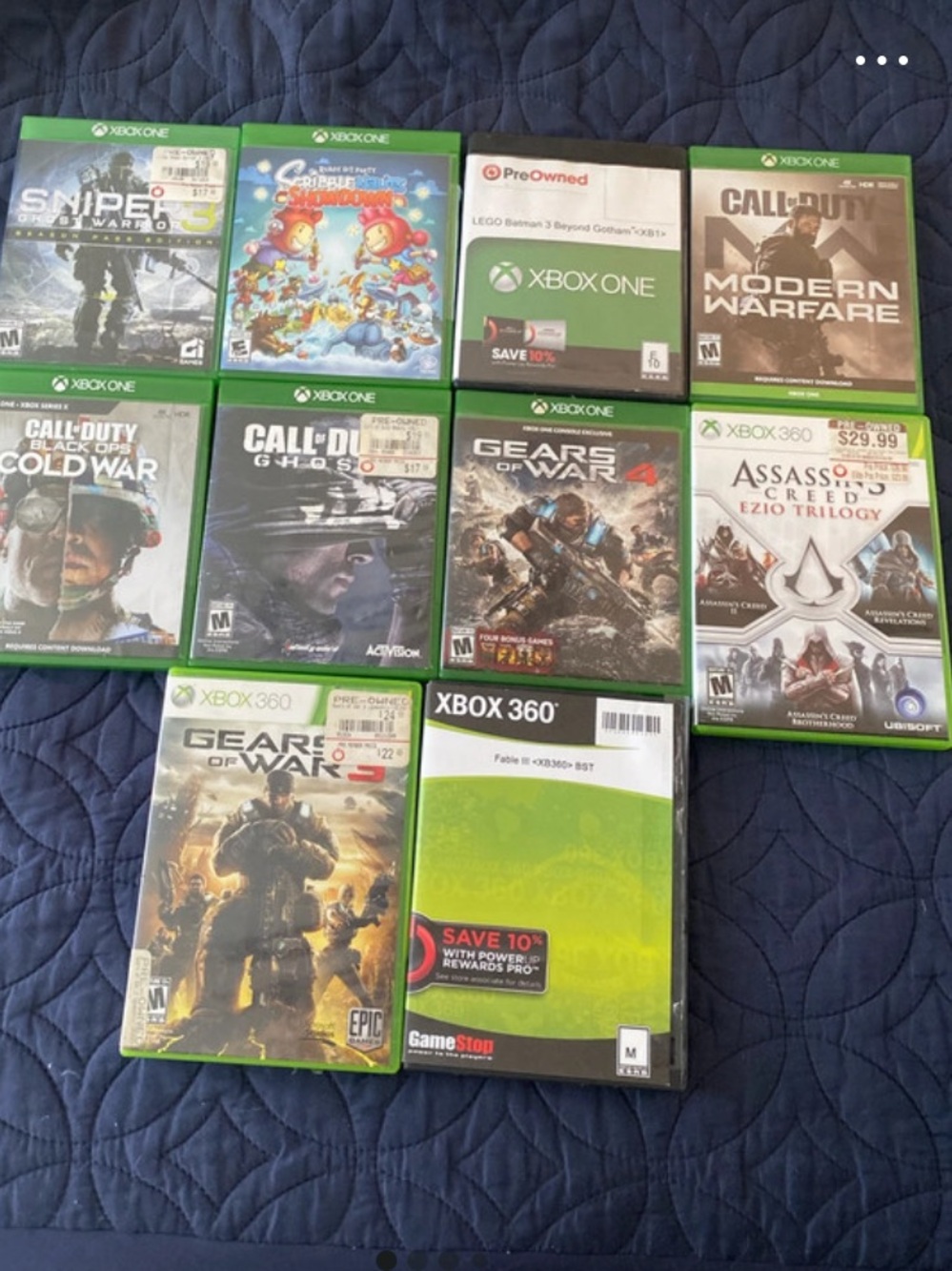 Xbox One and Xbox 360 Game Bundle